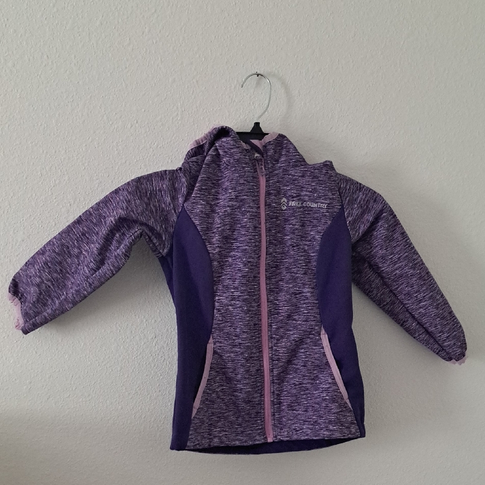Free Country Multicolor Hooded Girls Jacket